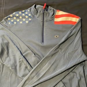 4th of July USA flag Shep Shirt